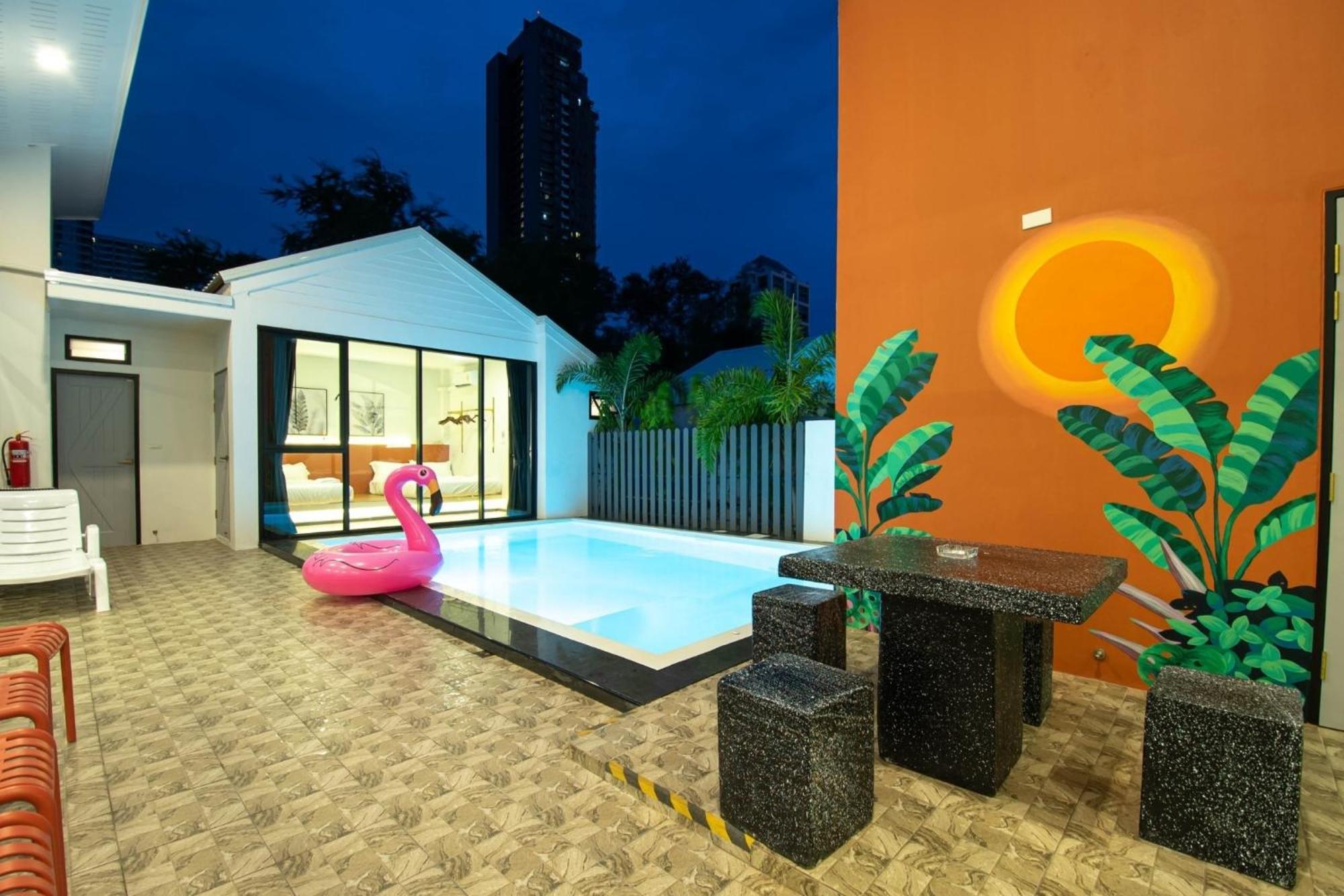 Madaguscar Private Pool Villa-Pattaya Jomtien Beach Eksteriør billede